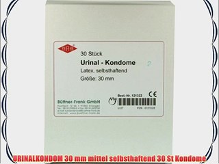 URINALKONDOM 30 mm mittel selbsthaftend 30 St Kondome
