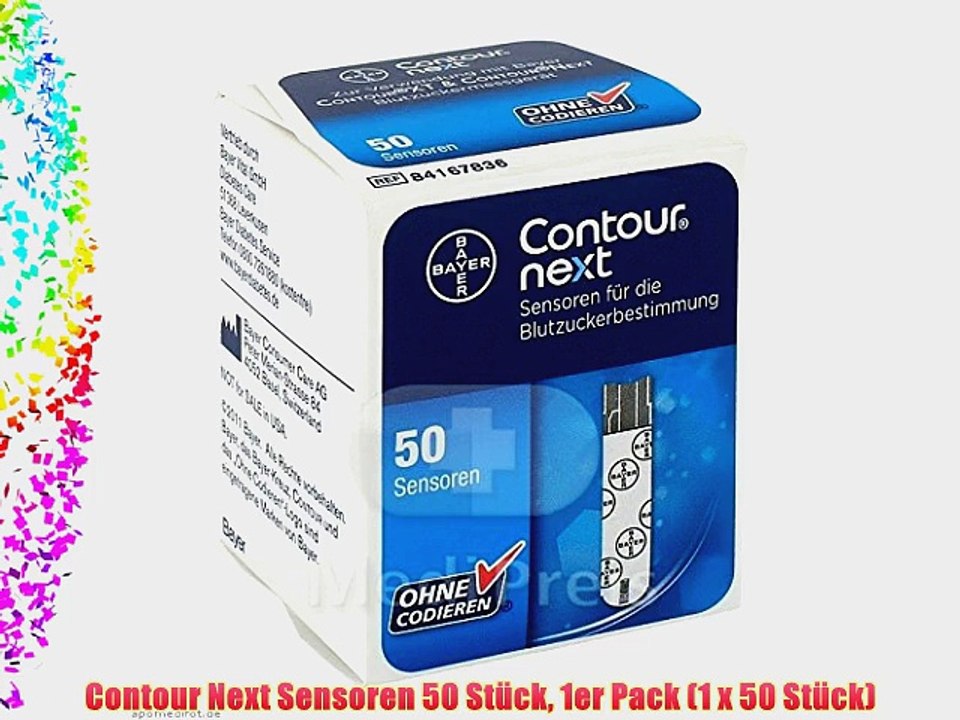 Contour Next Sensoren 50 St?ck 1er Pack (1 x 50 St?ck)