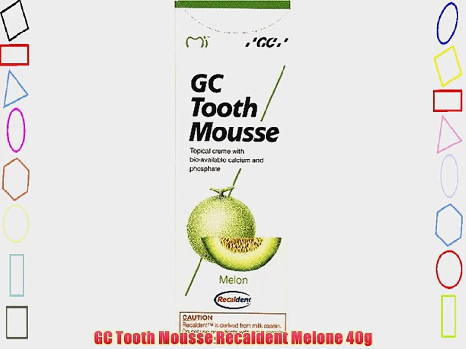 GC Tooth Mousse Recaldent Melone 40g