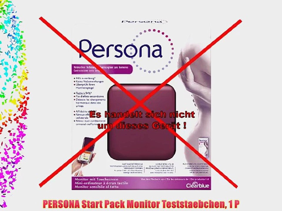 PERSONA Start Pack Monitor Teststaebchen 1 P
