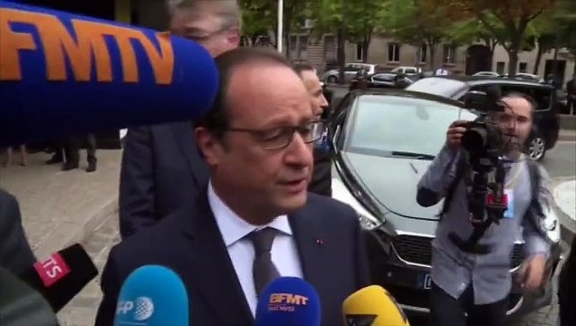 François Hollande inaugure le Sommet des consciences pour le climat