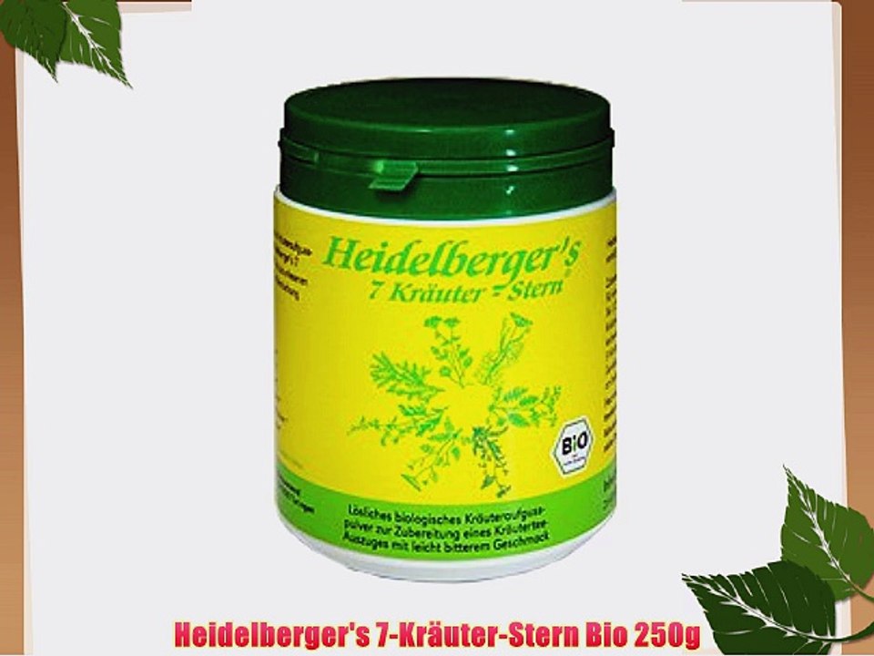 Heidelberger's 7-Kr?uter-Stern Bio 250g