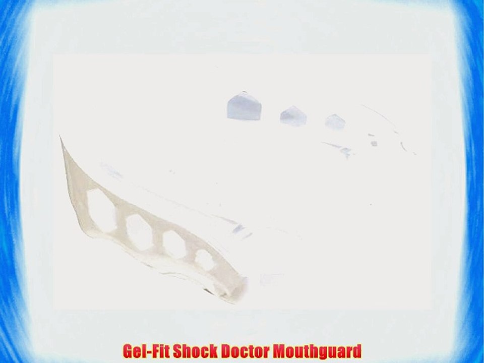Shock Doctor Mundschutz Gel Max White/Clear Senior 61950