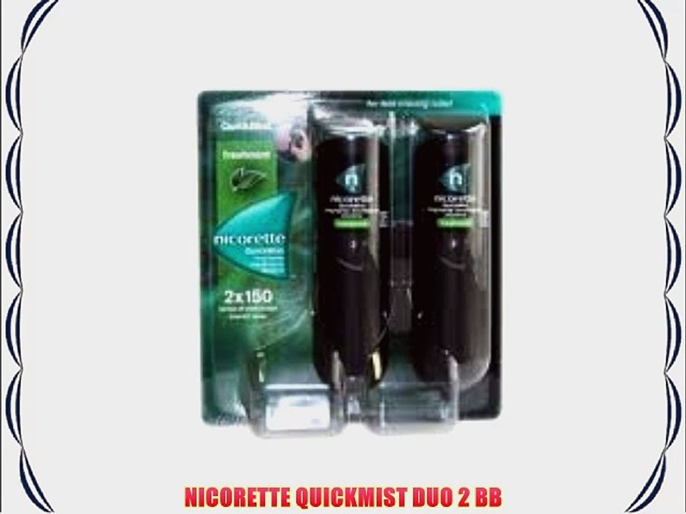 NICORETTE QUICKMIST DUO 2 BB
