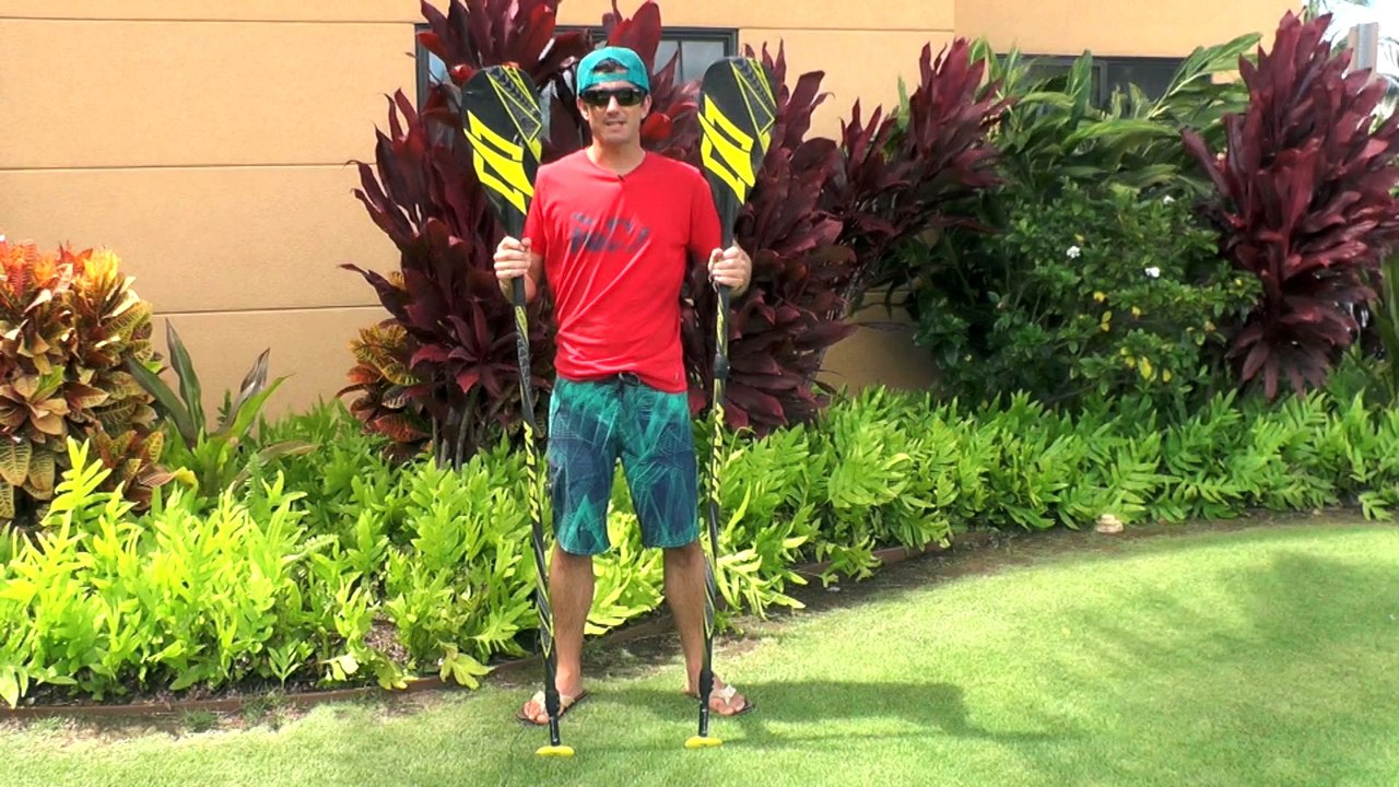 Présentation pagaies Naish Makani 2016