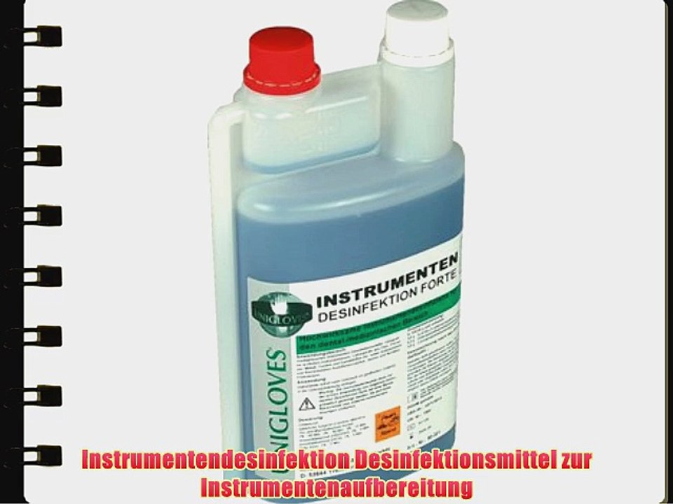 Instrumentendesinfektion 1 Liter Desinfektionsmittel zur med. Instrumentenaufbereitung