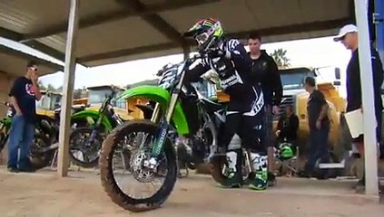 Ryan Villopoto test supercross 2010