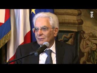 Roma - Mattarella con una delegazione degli scout dell'AGESCI e del CNGEI (20.07.15)