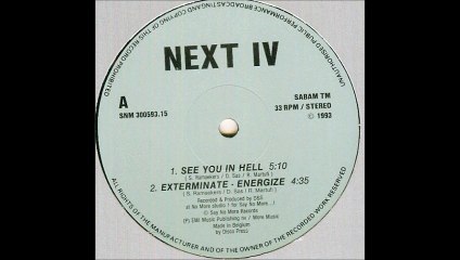 Next IV -  See You In Hell (A1)