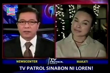 LOREN LEGARDA HINUBARAN NI TED FAILON