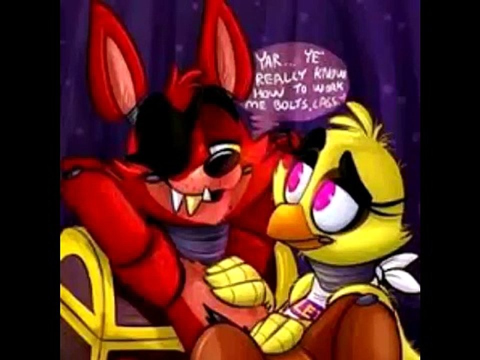 Fnaf, Foxy  x Chica