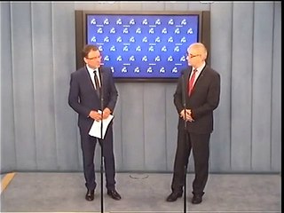 Stanisław Pięta, Arkadiusz Czartoryski - konferencja z 13 lipca 2015 r.