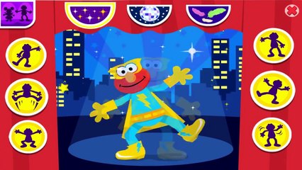 Sesame Street Dress Up Time Cartoon Animation PBS Kids Game Play Walkthrough