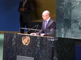 Prime Minister of Ukraine Arseniy Yatsenyuk September 24 2014 United Nations speech meeting