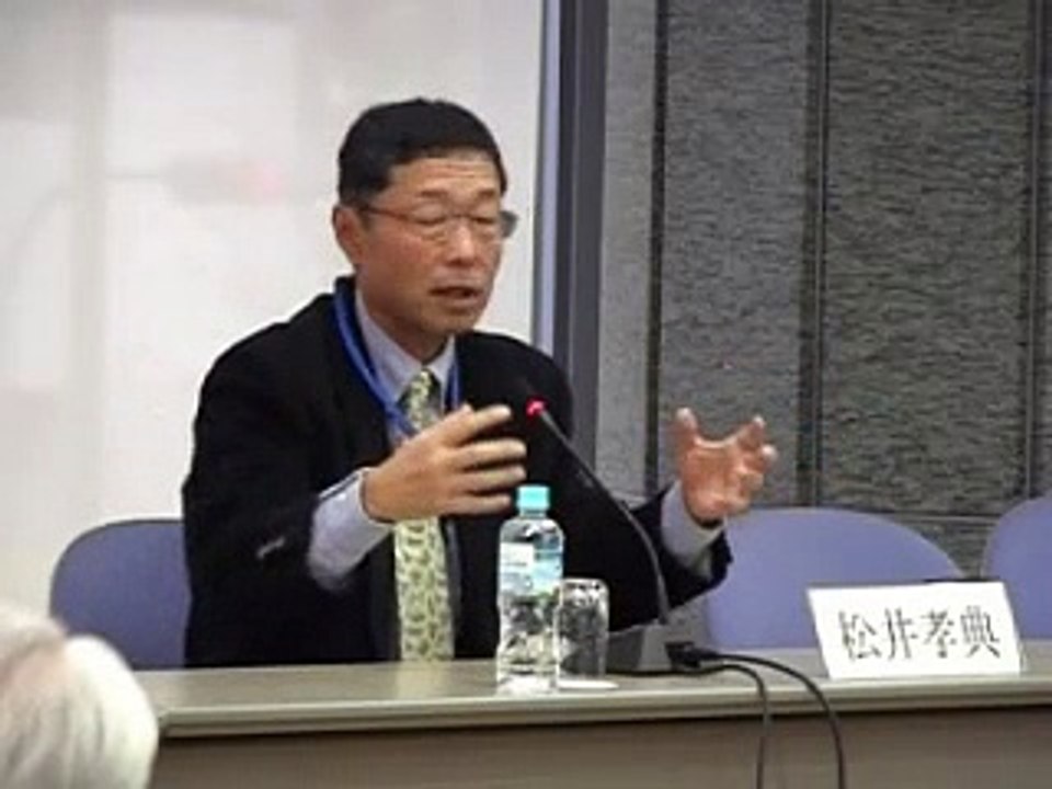 人間圏文明論－松井孝典 (東京財団特別上席研究員）