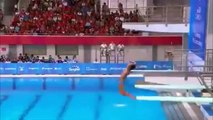 【閲覧注意】水泳飛込みで０点を叩きだした選手の演技が 何度見てもヤバい。
