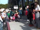 Christmas Pony rings bell for Salvation Army