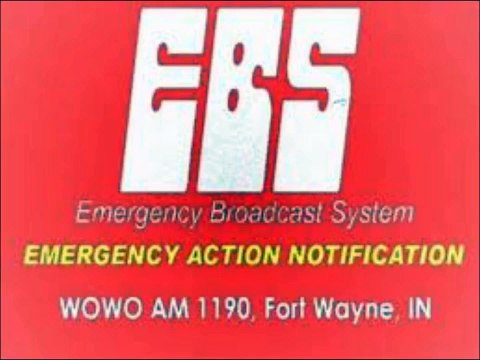 1971 False Emergency Broadcast System EAN (Heard On WOWO-AM And WCCO-AM)