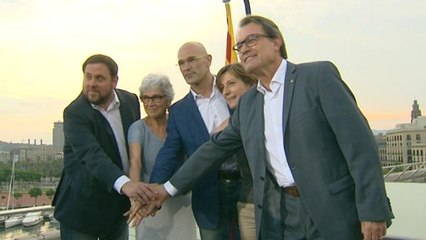 "Juntos por el si", así se llama la candidatura independentista de CDC y ERC
