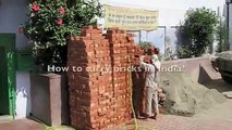 How to carry bricks in India?