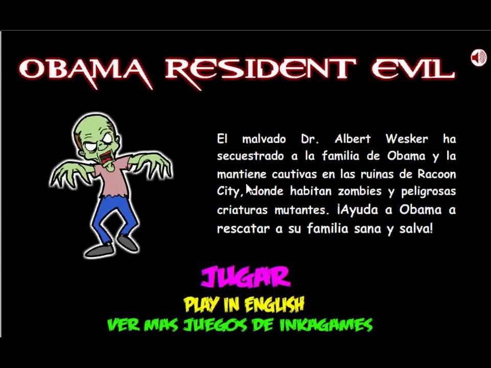 SOLUCION OBAMA RESIDENT EVIL (INKAGAMES)