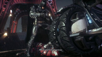 BATMAN enjoying his work