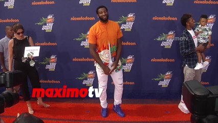 Andre Drummond Kids' Choice Sports 2015 Orange Carpet Arrivals