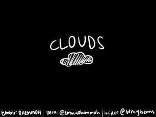 clouds - a one direction animation