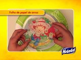 Receitas Hulalá - Bolo decorado com papel de arroz