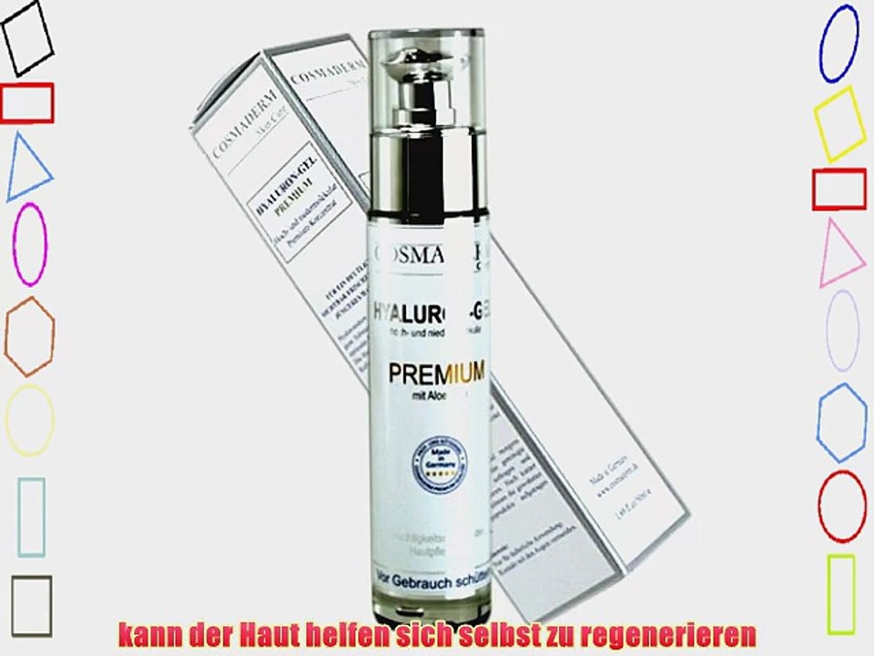 Cosmaderm Hyaluron: Hyaluron Gel Premium (50 ml)