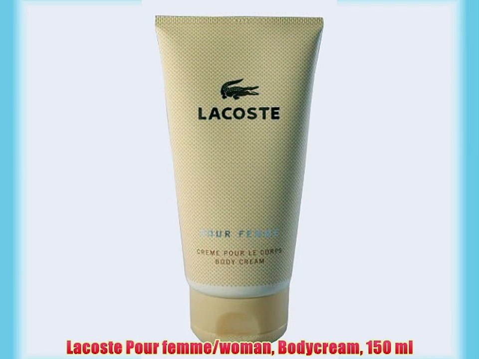 Lacoste Pour femme/woman Bodycream 150 ml
