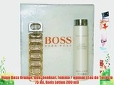 Hugo Boss Orange Geschenkset femme / woman (Eau de Toilette 75 ml Body Lotion 200 ml)