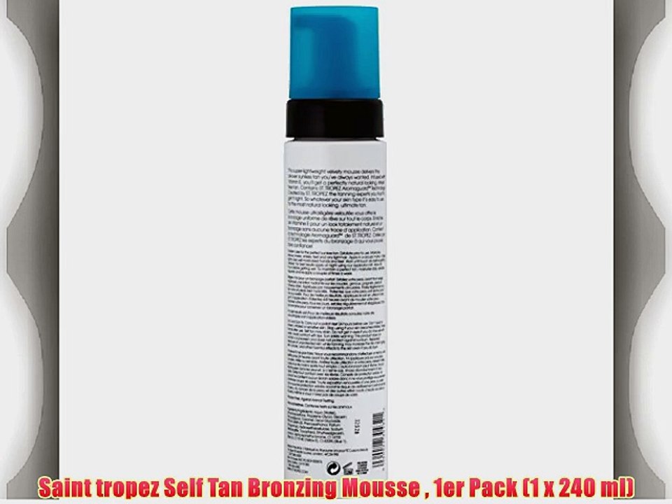 Saint tropez Self Tan Bronzing Mousse  1er Pack (1 x 240 ml)