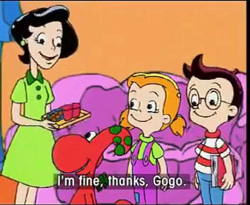 Learn english for children by cartoon Gogo Love English DVD 1