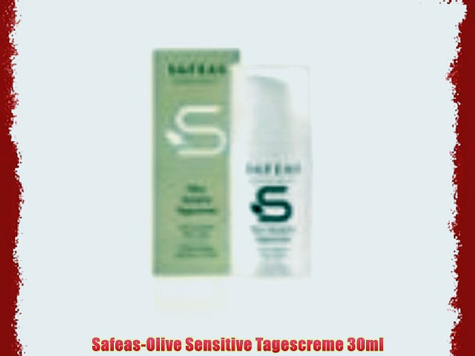 Safeas-Olive Sensitive Tagescreme 30ml