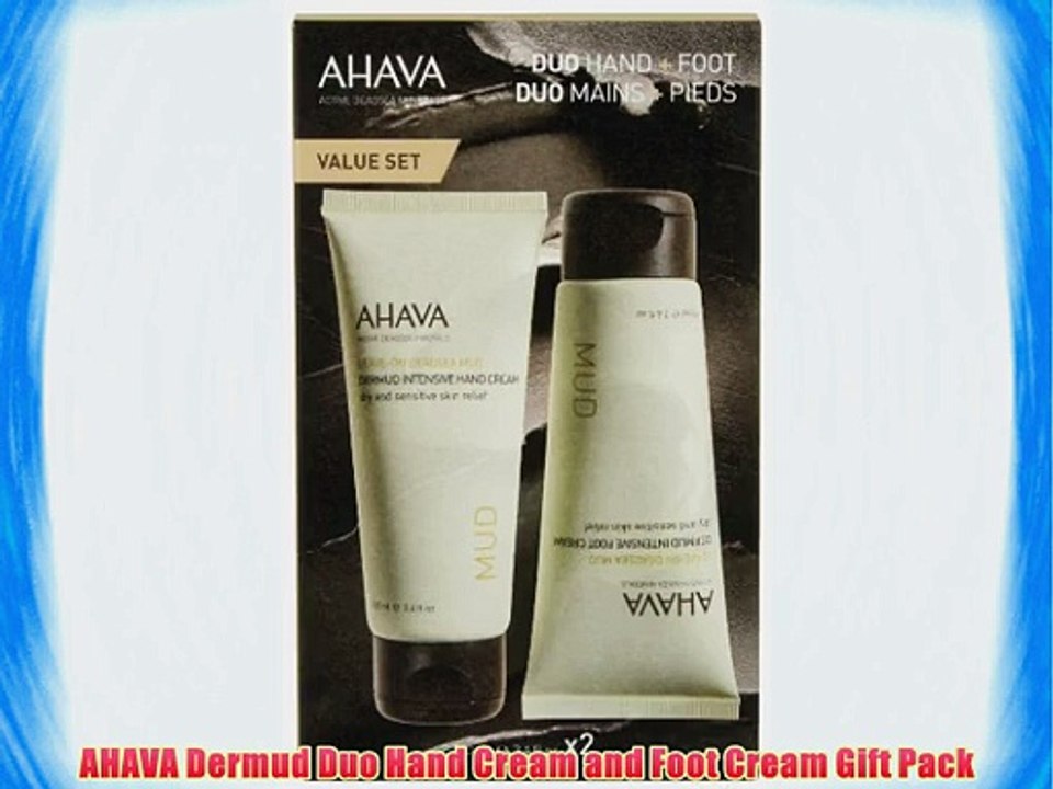 AHAVA Dermud Duo Hand Cream and Foot Cream Gift Pack
