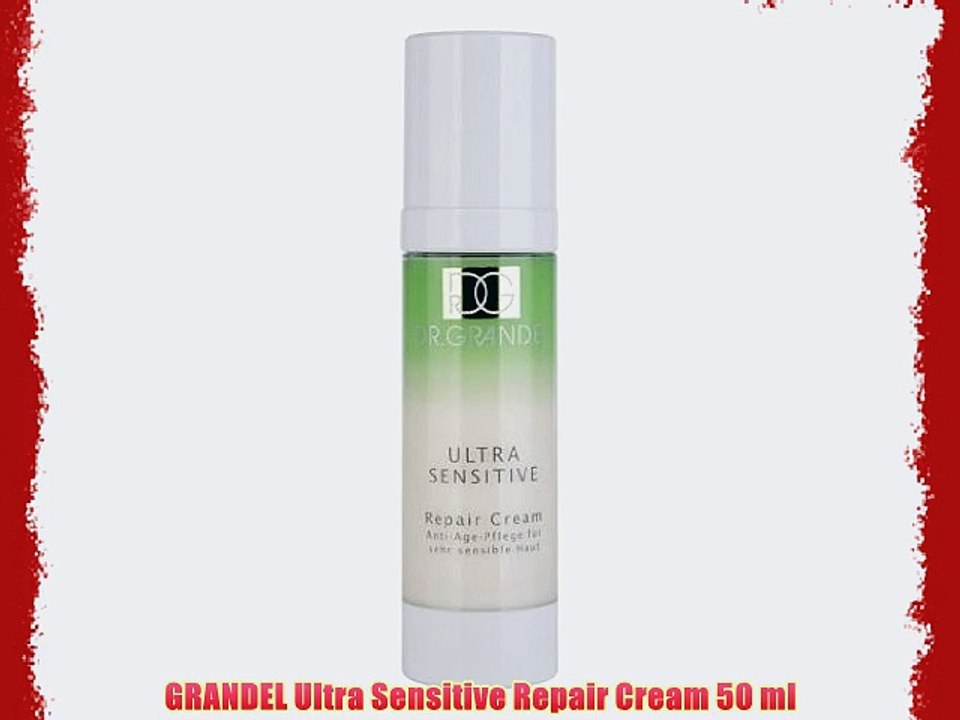 ultra sensitive repair cream