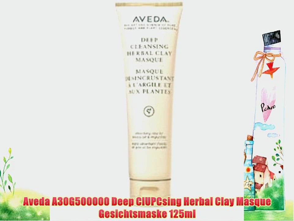 Aveda A30G500000 Deep ClUPCsing Herbal Clay Masque Gesichtsmaske 125ml