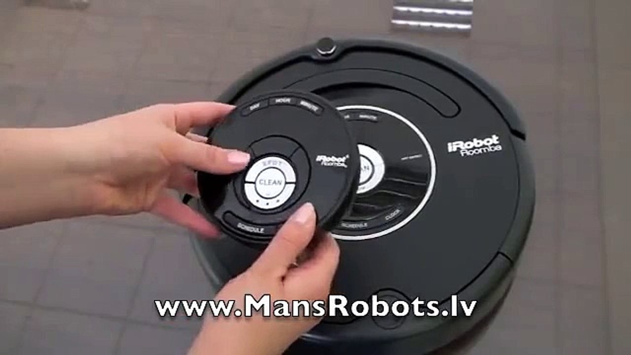 Roomba 581 sapārošana ar pulti