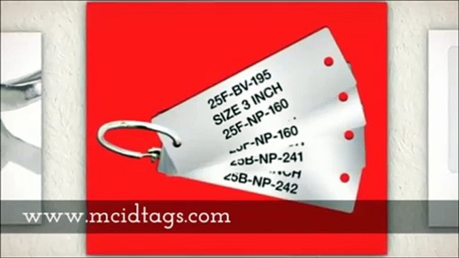 ⁣custom metal tags