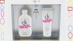 CK One Shock for Her 100ml EDT Spray / 100ml Body Lotion