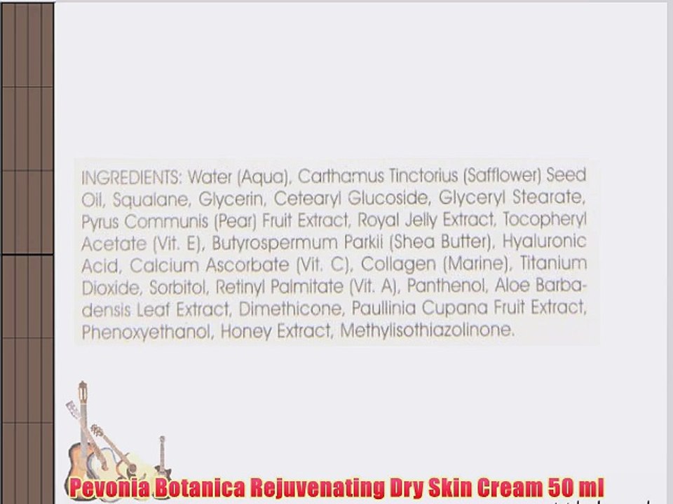 Pevonia Botanica Rejuvenating Dry Skin Cream 50 ml