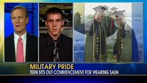 Two Students Yanked Out of Line at Graduation For Wearing Military Sashes