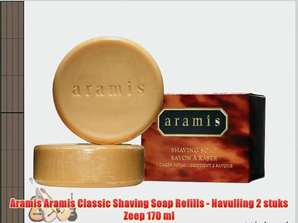 Aramis Aramis Classic Shaving Soap Refills - Navulling 2 stuks Zeep 170 ml
