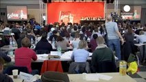 Germany's young SPD Social Democrats reject Merkel coalition