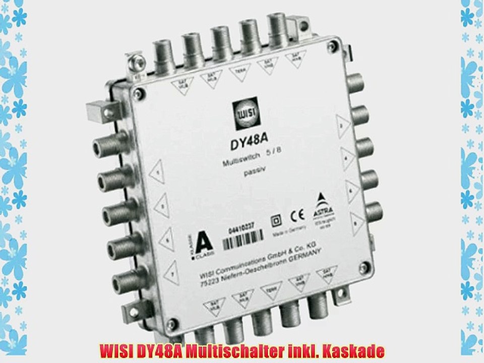 WISI DY48A Multischalter inkl. Kaskade