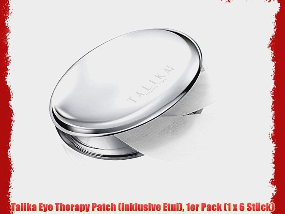 Talika Eye Therapy Patch (inklusive Etui) 1er Pack (1 x 6 St?ck)