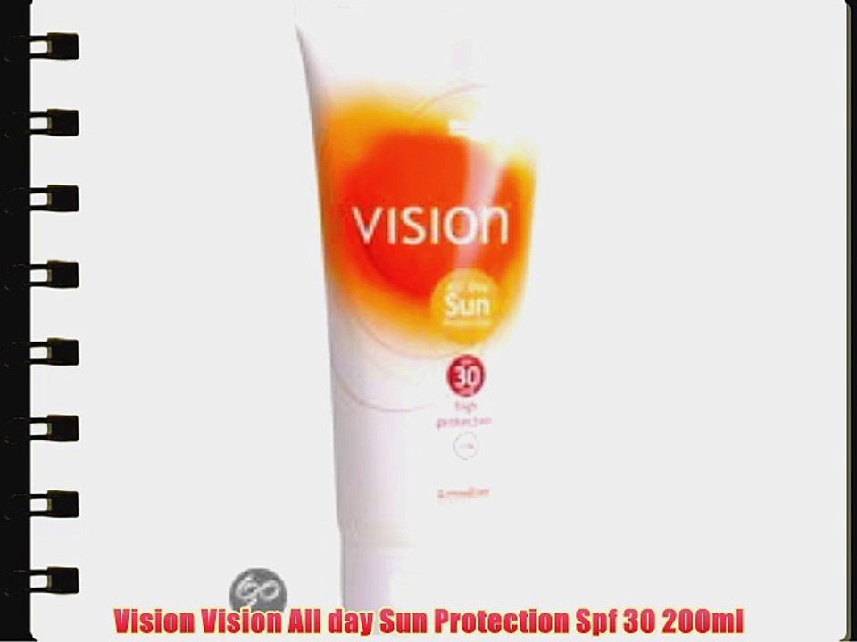 Vision Vision All day Sun Protection Spf 30 200ml