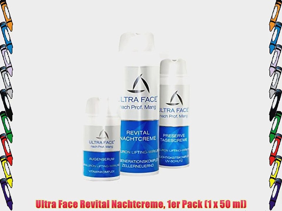 Ultra Face Revital Nachtcreme 1er Pack (1 x 50 ml)
