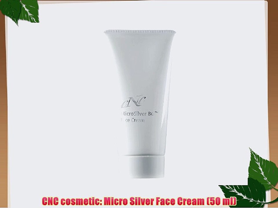 CNC cosmetic: Micro Silver Face Cream (50 ml)